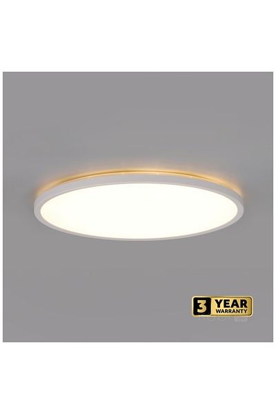 Kobi Round Nivera LED ceiling light with motion sensor and light 32W, 3200lm, IP54, CCT, white,