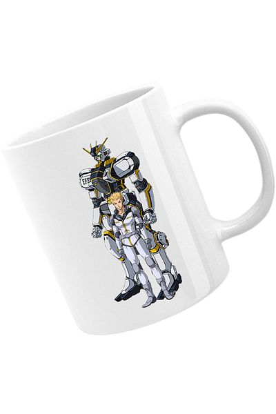 OEM Cana Gundam Io White Animeeater, white, 330 ml