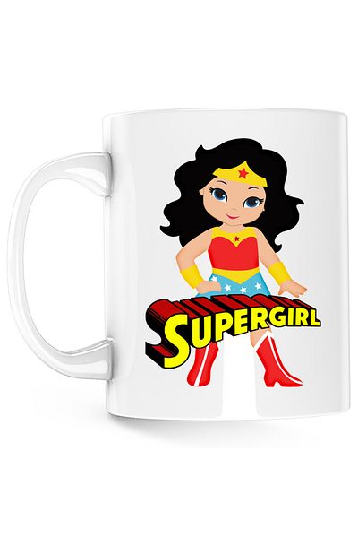 OEM Cana Superman Diana Prince Superwoman Supergirl, alba, 330 ml