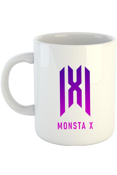 OEM Cana Monsta X Logo Merch K-Pop Album New Come Back, alba, 330 ml