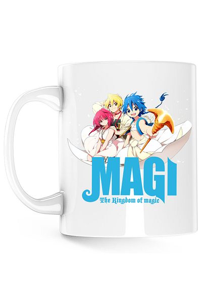 OEM Cana Magi The Labyrinth of Magic Protagonists Group Flying Carpet, alba, 330 ml