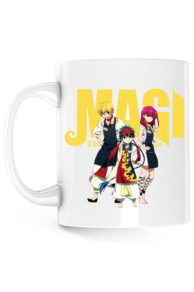OEM Cana Magi The Labyrinth of Magic Shinobu Ohtaka Anime, alba, 330 ml