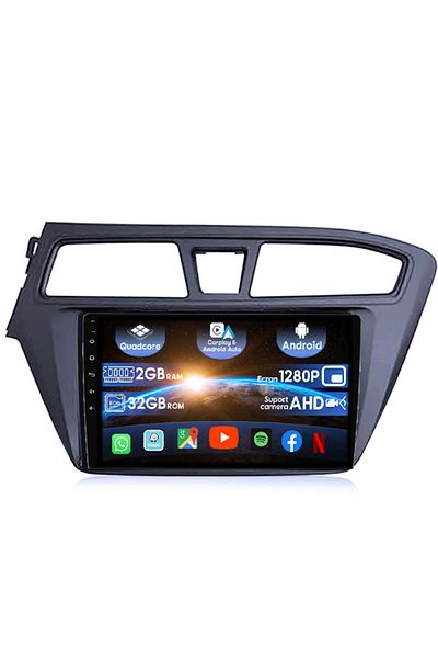navi-it Navigatie dedicata Hyundai I20 2015-2017, 2GB RAM 32GB ROM, Quad Core, Display 9" IPS Full HD, Carpl