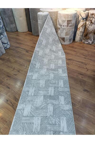 by Özer Halı By Özer Halı Aksu Desa Döşeme Desenli Kendinden Çizgili Kaymaz T...