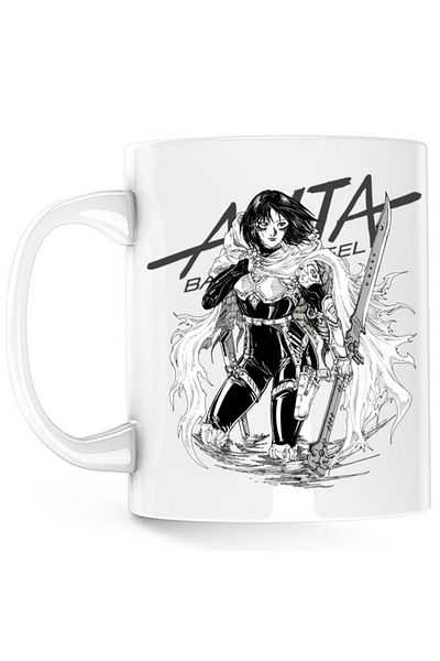 OEM Cana Battle Angel Alita Gally Armor Fight Anime Kage, alba, 330 ml
