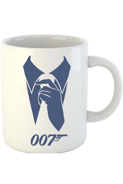 OEM Cana James Bond White Collar Ian Fleming MI5, alba, 330 ml