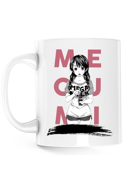 OEM Cana Food Wars Megumi Casual Water Otaku, alba, 330 ml