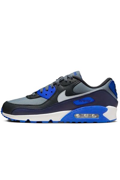 Nike Air Max 90 Leather Goretex Gray Sneaker Genuine Leather Waterproof Breathable Men's Casual Sports a