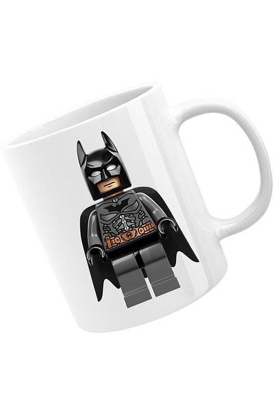 OEM Cana Batman Minifig Super Heroes Movie, alba, 330 ml