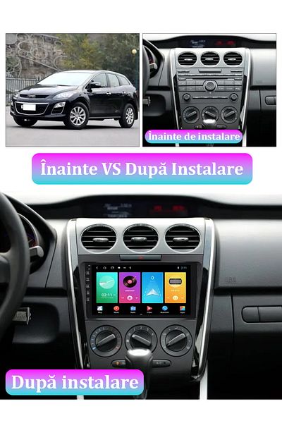 navi-it Navigatie dedicata Mazda CX 7 2008-2015, 2GB RAM 32GB ROM, Quad Core, Display 9" IPS Full HD, Carpla