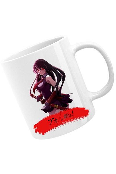 OEM Cana Akame ga Kill Katana Fantasy Otaku Gore Blood Moon, alba, 330 ml