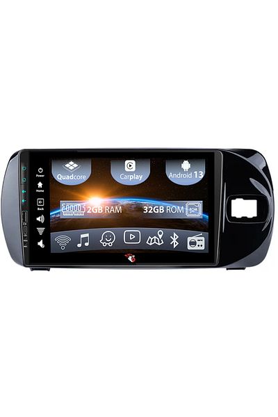 navi-it Navigatie dedicata Toyota Vitz 2016-2020, USB&Butoane fizice frontale, Android 13, Wireless Carplay