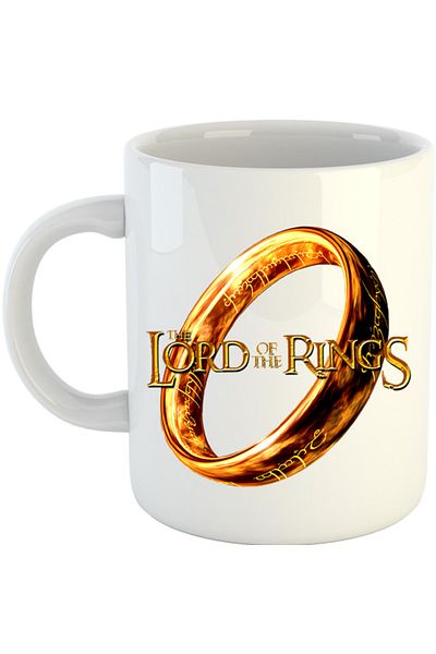 OEM Cana Lord of the Rings Logo Action Legend Hobbit Elf, alba, 330 ml