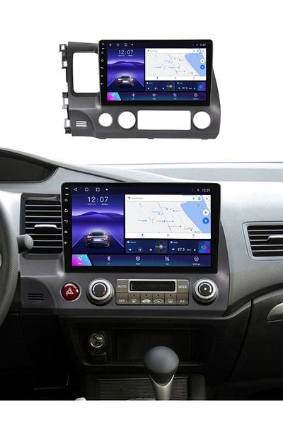 navi-it Navigatie dedicata Honda Civic 2006-2011, 2GB RAM 32GB ROM, Quad Core, Display 10.2" IPS Full HD, Ca