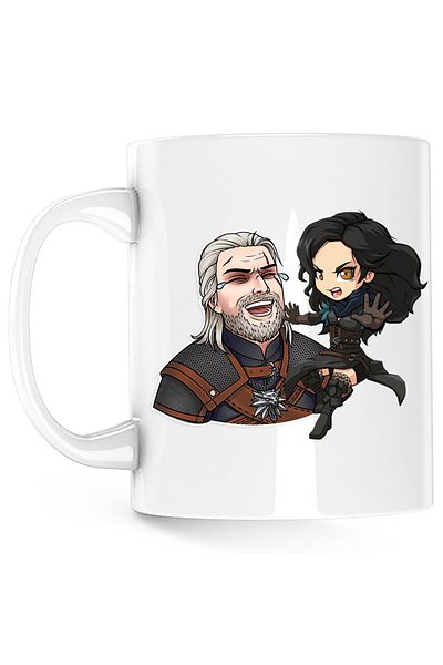 OEM Cana The Witcher Ciri Video Games Online Master, alba, 330 ml