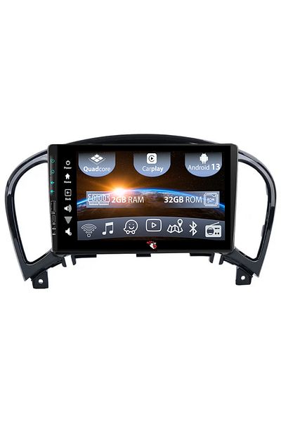 navi-it Navigatie dedicata Nissan Juke 2010-2014, USB&Butoane fizice frontale, Android 13, Wireless Carplay