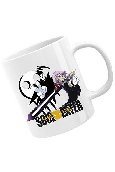 OEM Cana Soul Eater Death The Kid Crona Psihic Anime Comedy, alba, 330 ml