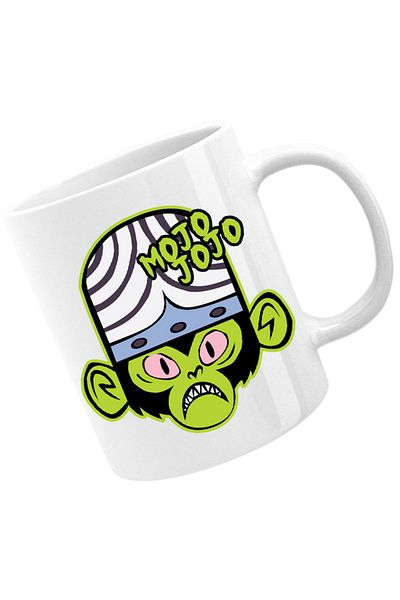 OEM Cana The Powerpuff Girls Mojo Jojo Monkey, alba, 330 ml