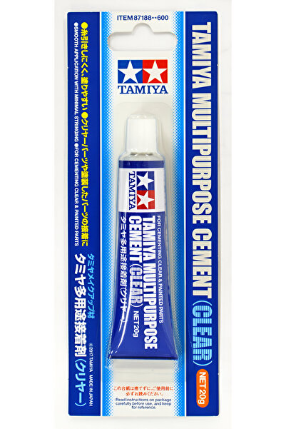 TAMIYA Şeffaf ve Kromajlı Parçalar İçin Yapıştırıcı - Kanopi (20 gr.), Hobi A...