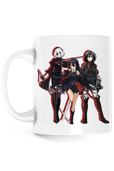 OEM Cana Akame ga Kill Nier Automata Mikasa Attack on Titan Sword Users, alba, 330 ml