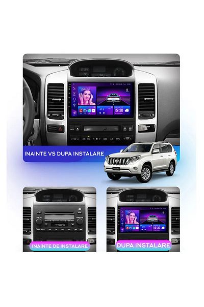 navi-it Navigatie dedicata Toyota Prado 2004-2009, 4GB RAM 64GB ROM, Octacore, Display 9" QLED 1K, Carplay,
