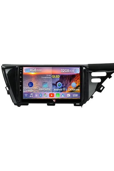 navi-it Navigatie dedicata Toyota Camry 2017-2020, 4 GB RAM 32 ROM, Android 13, Display QLED, 10", DSP, Carp