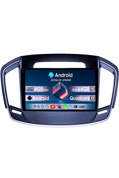 navi-it Navigatie dedicata Buick Regal 2014, 4GB RAM 64GB ROM, Octacore, Android 14, Display QLED 1K 9", DSP
