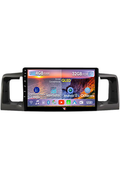 navi-it Navigatie dedicata Toyota Corolla 2000-2004, 4GB RAM 32GB ROM, Androi...