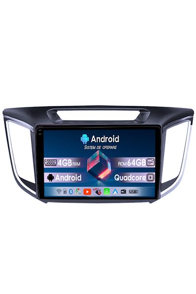 navi-it Navigatie dedicata Hyundai IX25/Creta, 4GB RAM 64GB ROM, Octacore, Display 9" QLED 1K, Carplay, Andr