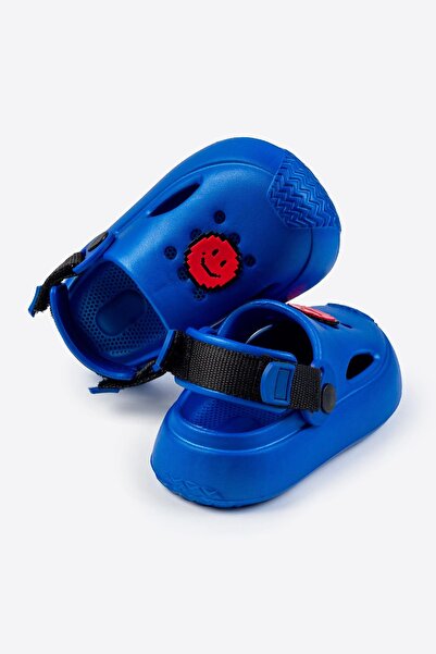 LETOON TXP01 Çocuk EVA Terlik - Gülen Yüz Detaylı