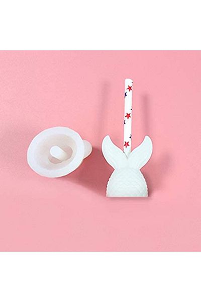 Longwu epoxy resin mold, silicone, white, 6 x 5.3 cm
