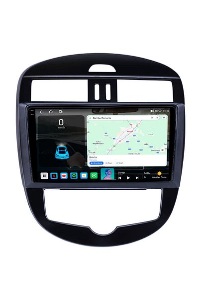navi-it Navigatie dedicata Nissan Tiida 2011-2015, 4GB RAM 64GB ROM, Octacore, Android 14, Display QLED 1K 1