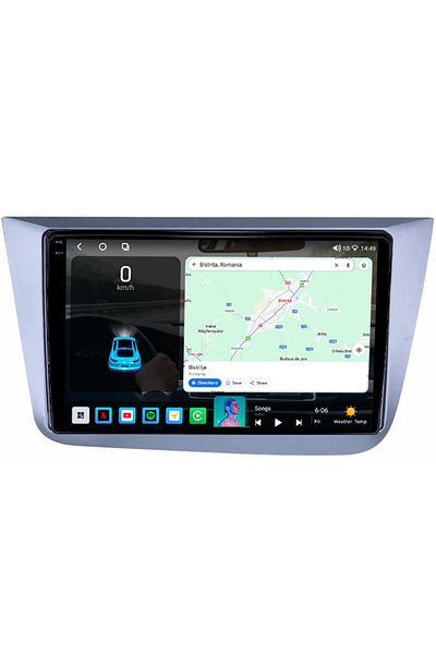 navi-it Navigatie dedicata Seat Altea 2004-2015,4GB RAM 64GB ROM, Octacore, Android 14, Display QLED 1K 9",
