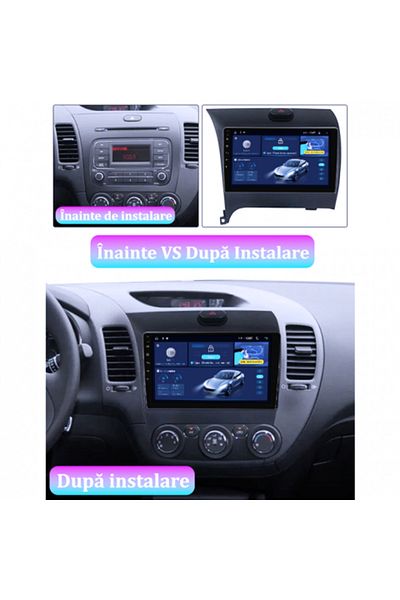 navi-it Navigatie dedicata Kia Cerato 2013-2017, 4GB RAM 64GB ROM, Octacore, Display 9" QLED 1K, Carplay, An