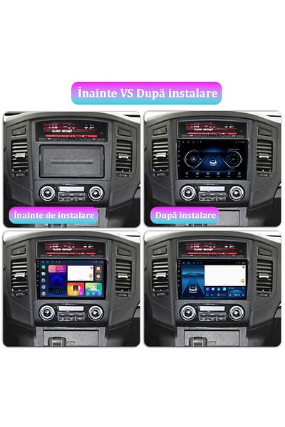 navi-it Navigatie dedicata Mitsubishi Pajero 2006-2012, 4GB RAM 64GB ROM, Octacore, Android 14, Display QLED