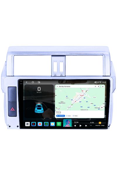 navi-it Navigatie dedicata Toyota Land Prado 2013-2017, 4GB RAM 64GB ROM, Octacore, Android 14, Display QLED