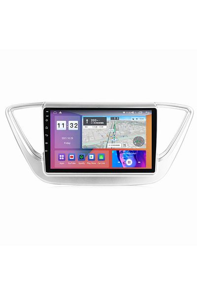 navi-it Navigatie dedicata Hyundai Accent 2017-2018, 4GB RAM 64GB ROM, Octacore, Android 13, Display QLED 9"