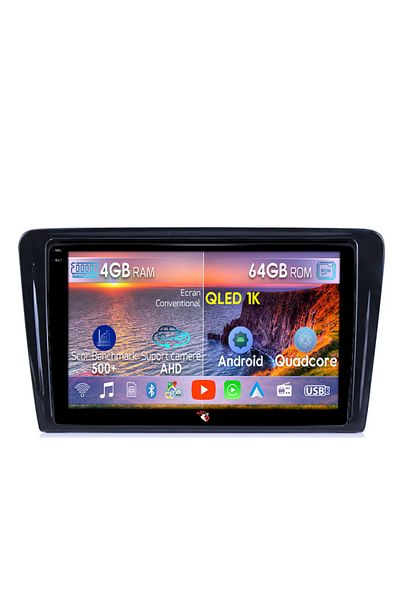navi-it Navigatie dedicata Volkswagen Santana 2013-2017, 4GB RAM 64GB ROM, Quadcore, Android 14, Display QLE