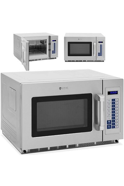 Royal Catering Cuptor cu microunde profesional 100 programe 34L 3200W