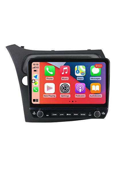 navi-it Navigatie dedicata Honda Civic 2006-2011 cu butoane rotative model 2024, 4 GB RAM 64 ROM, Quadcore,