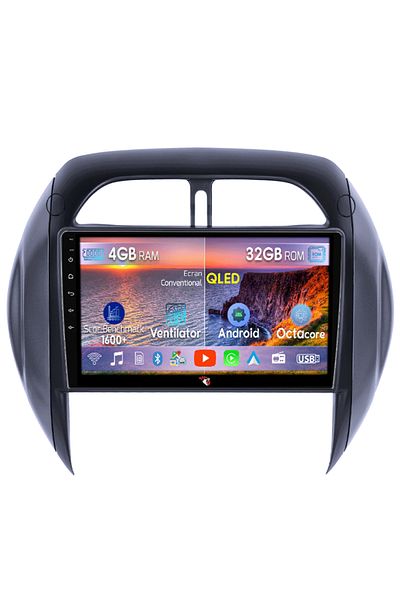 navi-it Navigatie dedicata RAV4 2003-2005, 4GB RAM 32GB ROM, Octacore, Android 14, Display QLED 9", DSP, Car