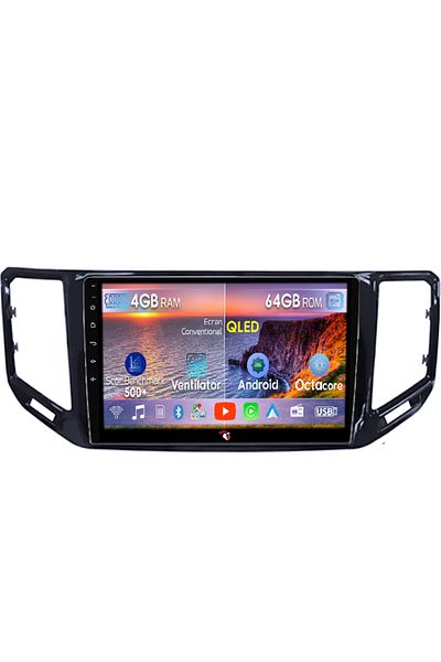 navi-it Navigatie dedicata VW Atlas 2017+, 4GB RAM 64GB ROM, Octacore, Android 14, Display QLED 10", DSP, Ca