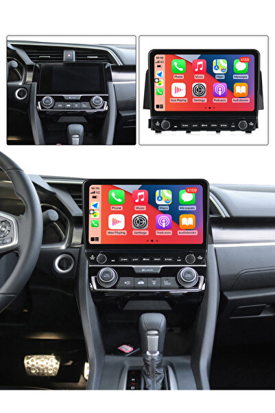 navi-it Dedicated navigation for Honda Civic 2015-2020 with rotary buttons model 2024, 4 GB RAM 64 ROM, Quadcore,