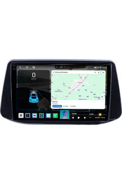 navi-it Navigatie dedicata Hyundai I30 2018, 4GB RAM 64GB ROM, Octacore, Android 14, Display QLED 1K 10", Ca