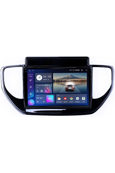 navi-it Navigatie dedicata Hyundai Solaris 2 2020-2021, 4GB RAM 64GB ROM, Quad Core, Display 9" QLED 1K, Car