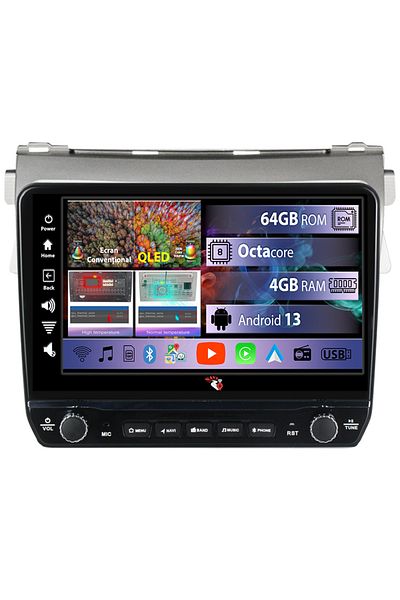 navi-it Dedicated navigation Vios 2007-2012 with rotary buttons model 2024, 4GB RAM 64GB ROM, Quadcore, Android