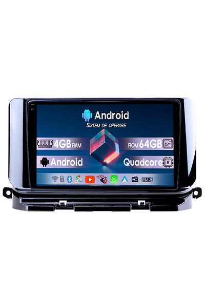 navi-it Navigatie dedicataSkoda Octavia 4 2020-2024, 4GB RAM 64GB ROM, Octacore, Android 14, Display QLED 1K