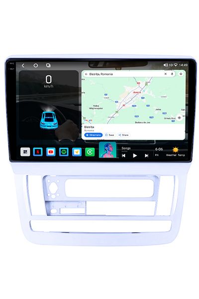 navi-it Navigatie dedicata Toyota Alphard 2002-2008, 4GB RAM 64GB ROM, Octacore, Android 14, Display QLED 1K
