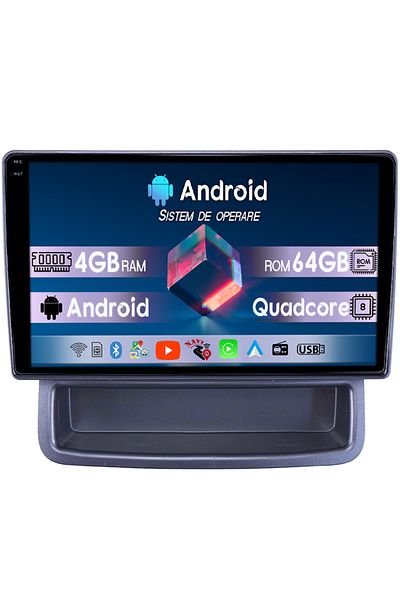 navi-it Navigatie dedicata Opel Vivaro 2010-2014, 4GB RAM 64GB ROM, Quad Core, Display 9" QLED 1K, Carplay,