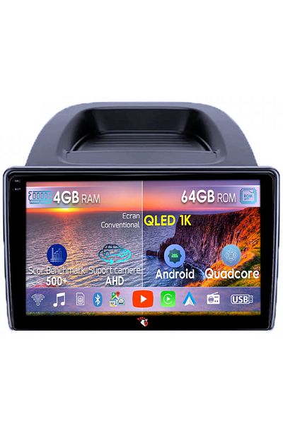 navi-it Navigatie dedicata Ford Ecosport 2018-2023, 4GB RAM 64GB ROM, Octacore, Android 14, Display QLED 1K
